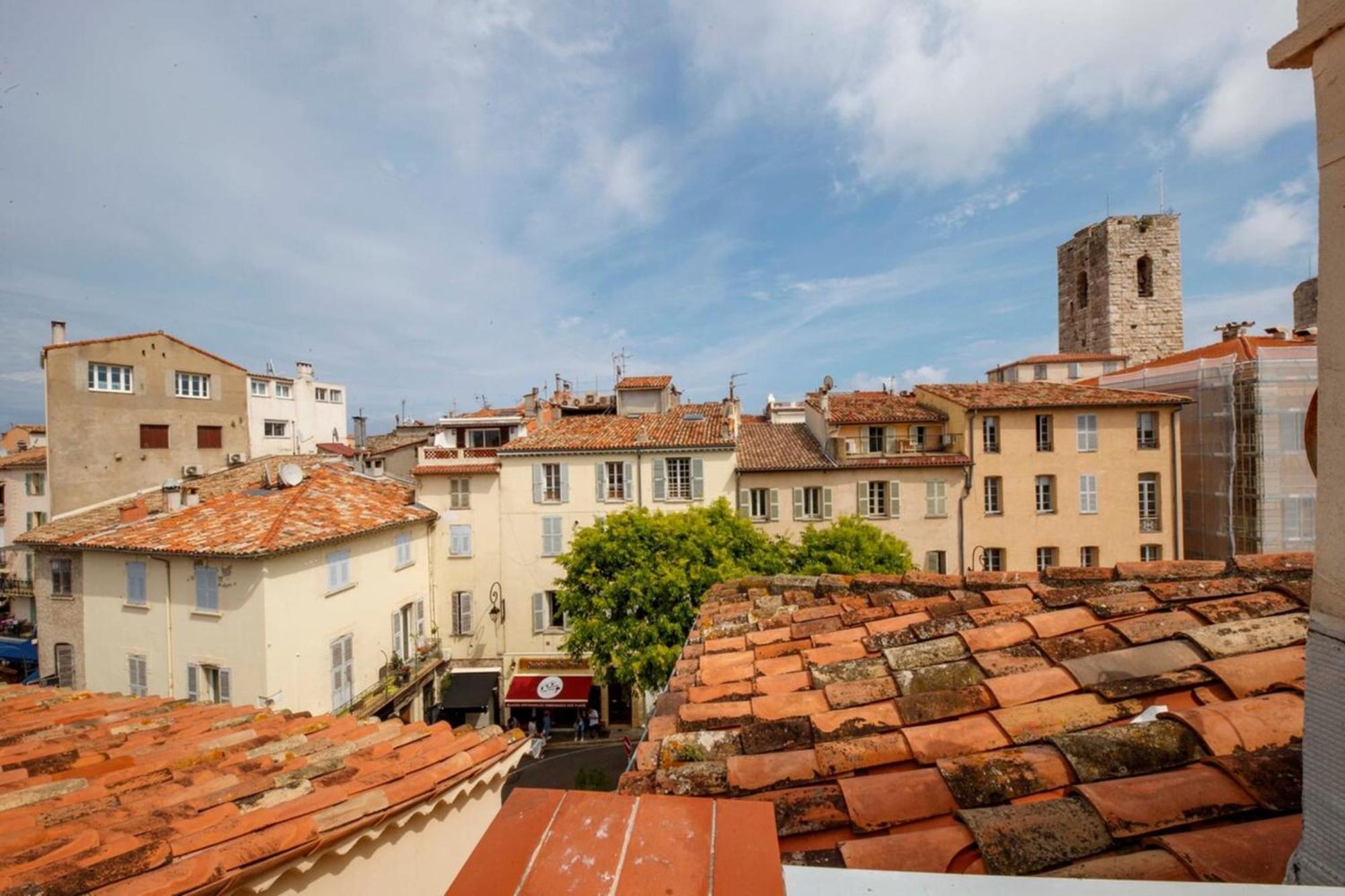 06M - Old Antibes Beautiful Duplex Terrace With Sea View Daire Dış mekan fotoğraf