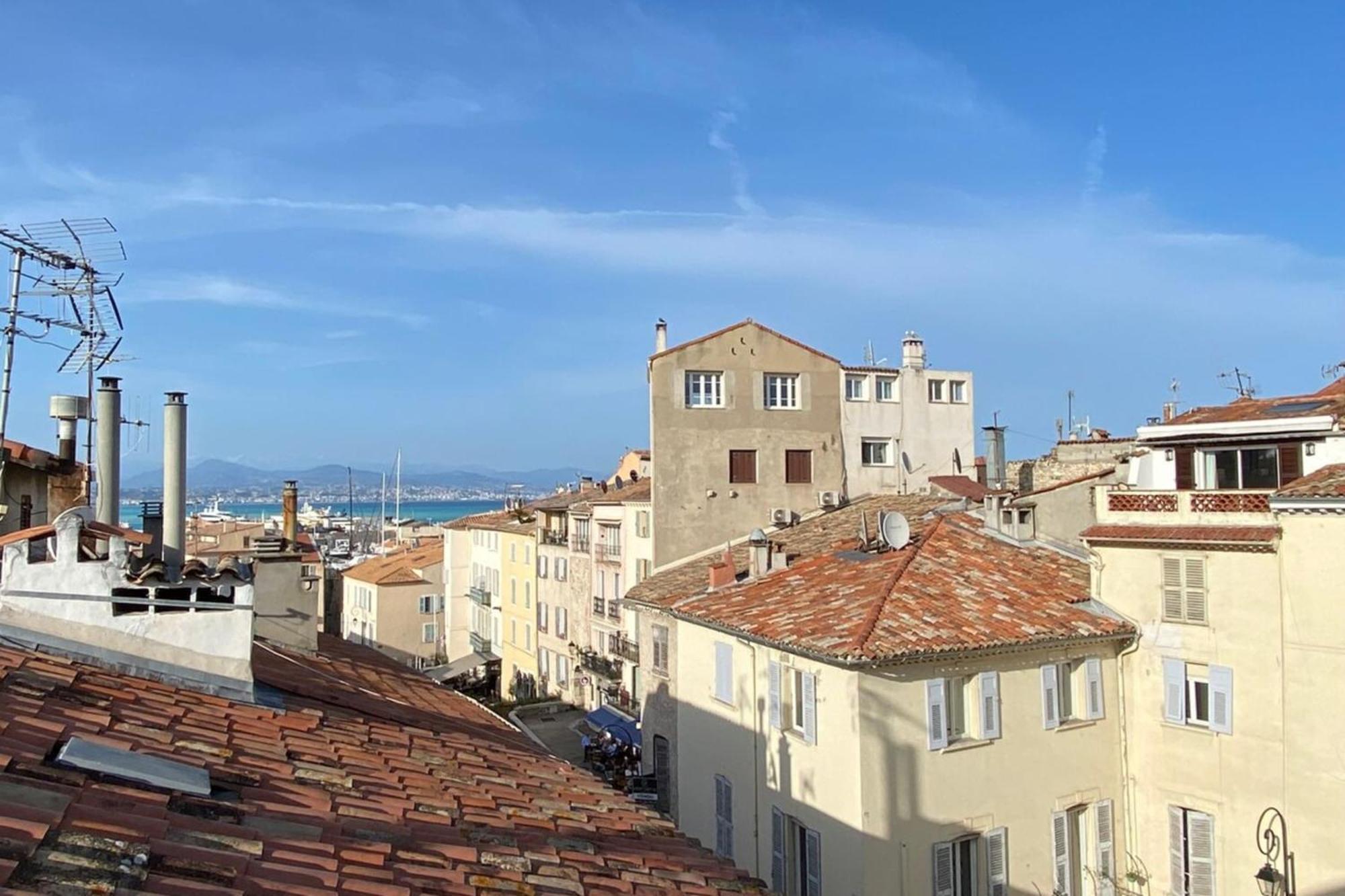 06M - Old Antibes Beautiful Duplex Terrace With Sea View Daire Dış mekan fotoğraf
