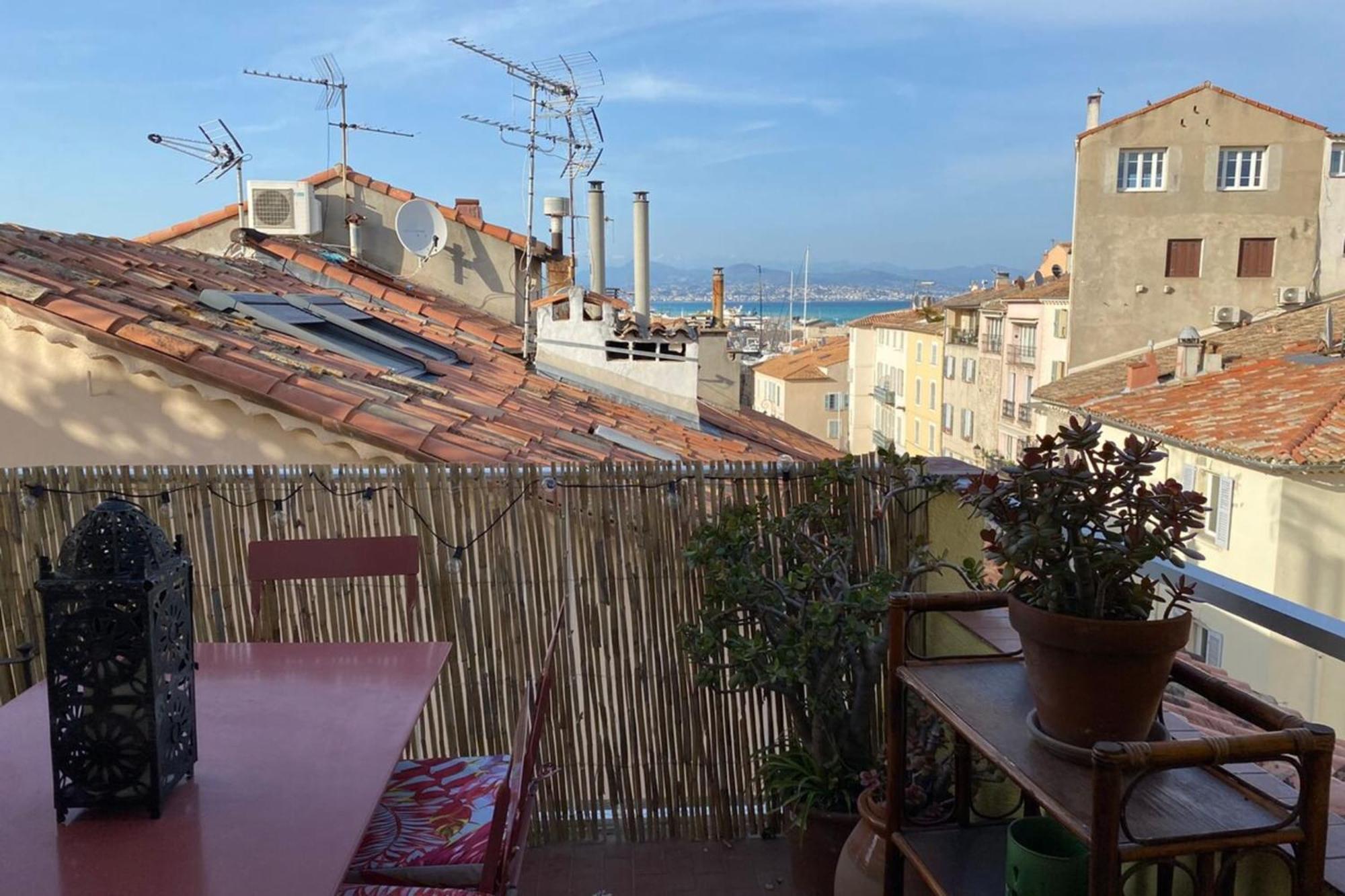 06M - Old Antibes Beautiful Duplex Terrace With Sea View Daire Dış mekan fotoğraf