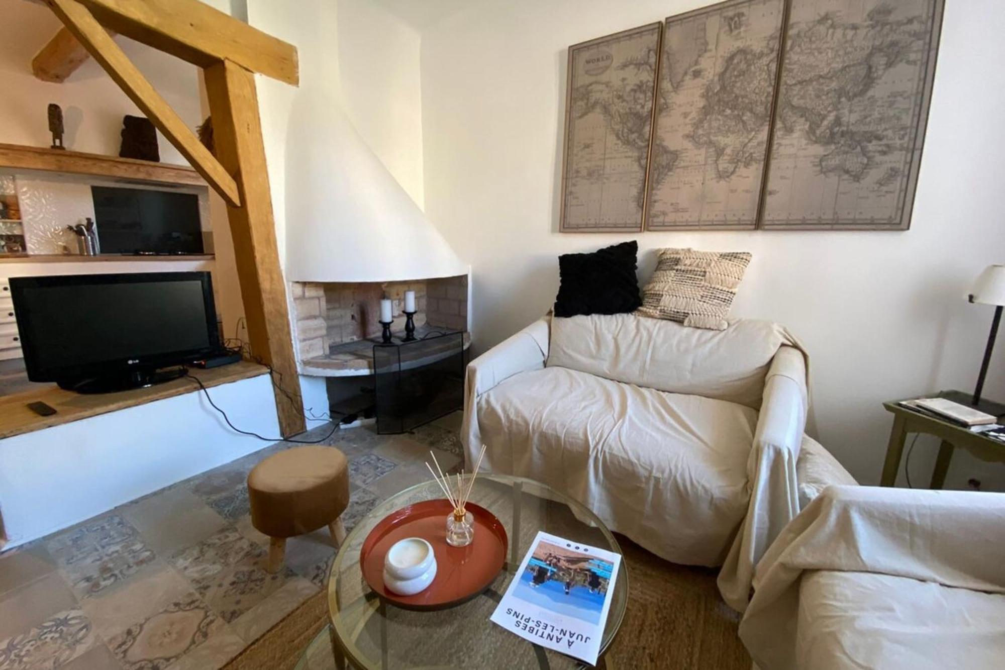 06M - Old Antibes Beautiful Duplex Terrace With Sea View Daire Dış mekan fotoğraf