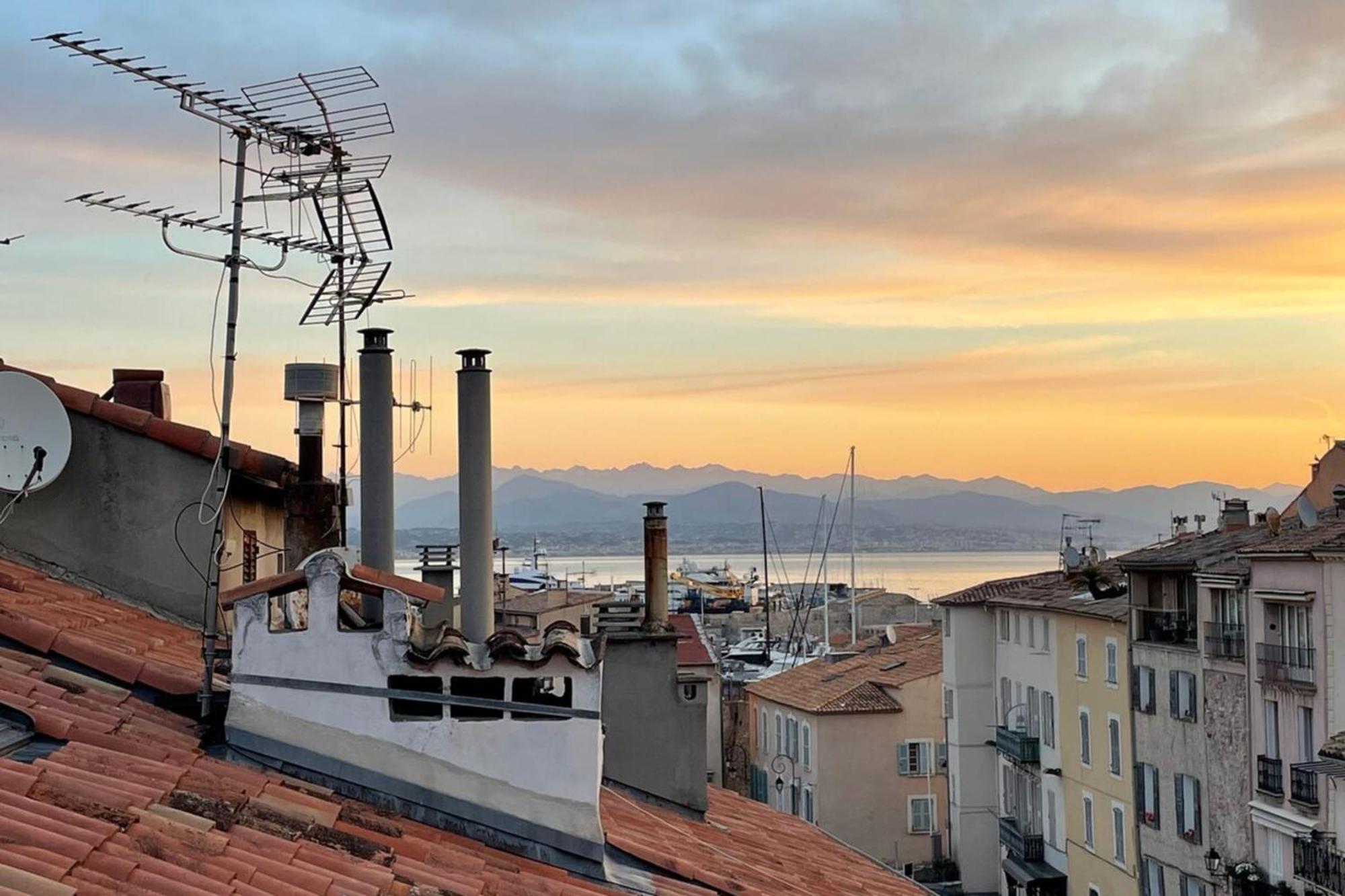 06M - Old Antibes Beautiful Duplex Terrace With Sea View Daire Dış mekan fotoğraf